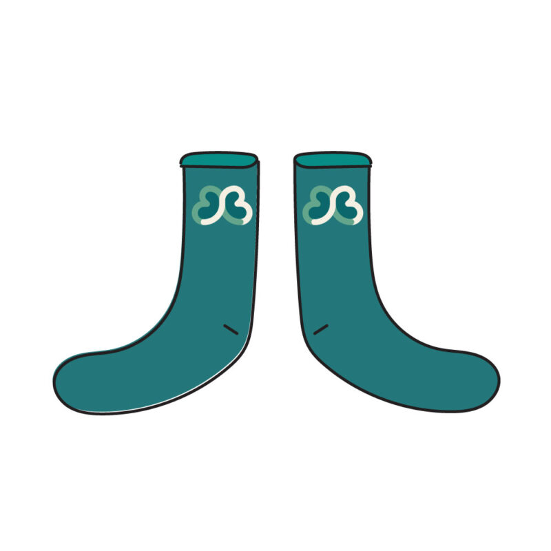 bohinka shop butterfly socks